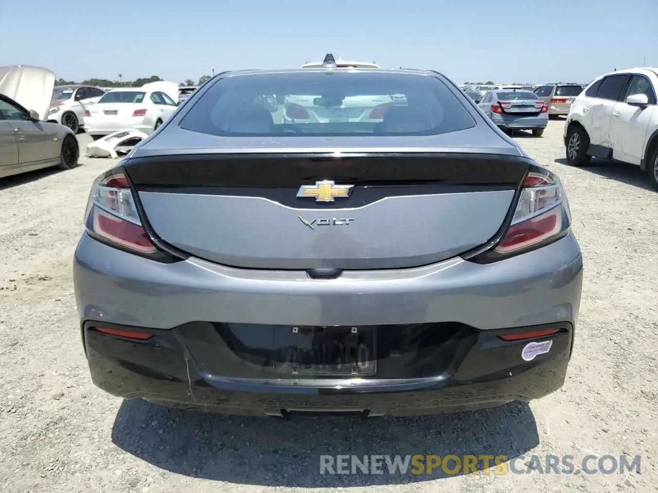 6 Photograph of a damaged car 1G1RC6S50KU117141 CHEVROLET VOLT 2019