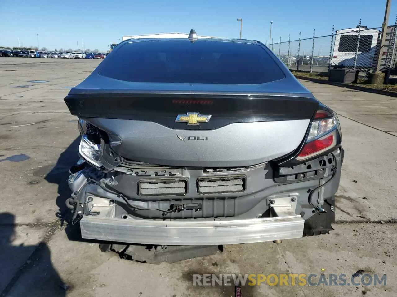 6 Photograph of a damaged car 1G1RC6S51KU121909 CHEVROLET VOLT 2019