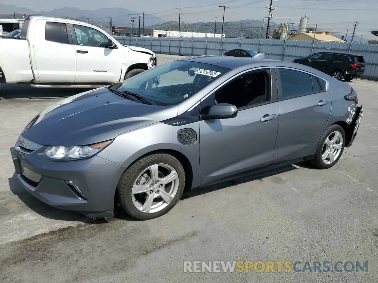 1 Photograph of a damaged car 1G1RC6S51KU127483 CHEVROLET VOLT 2019