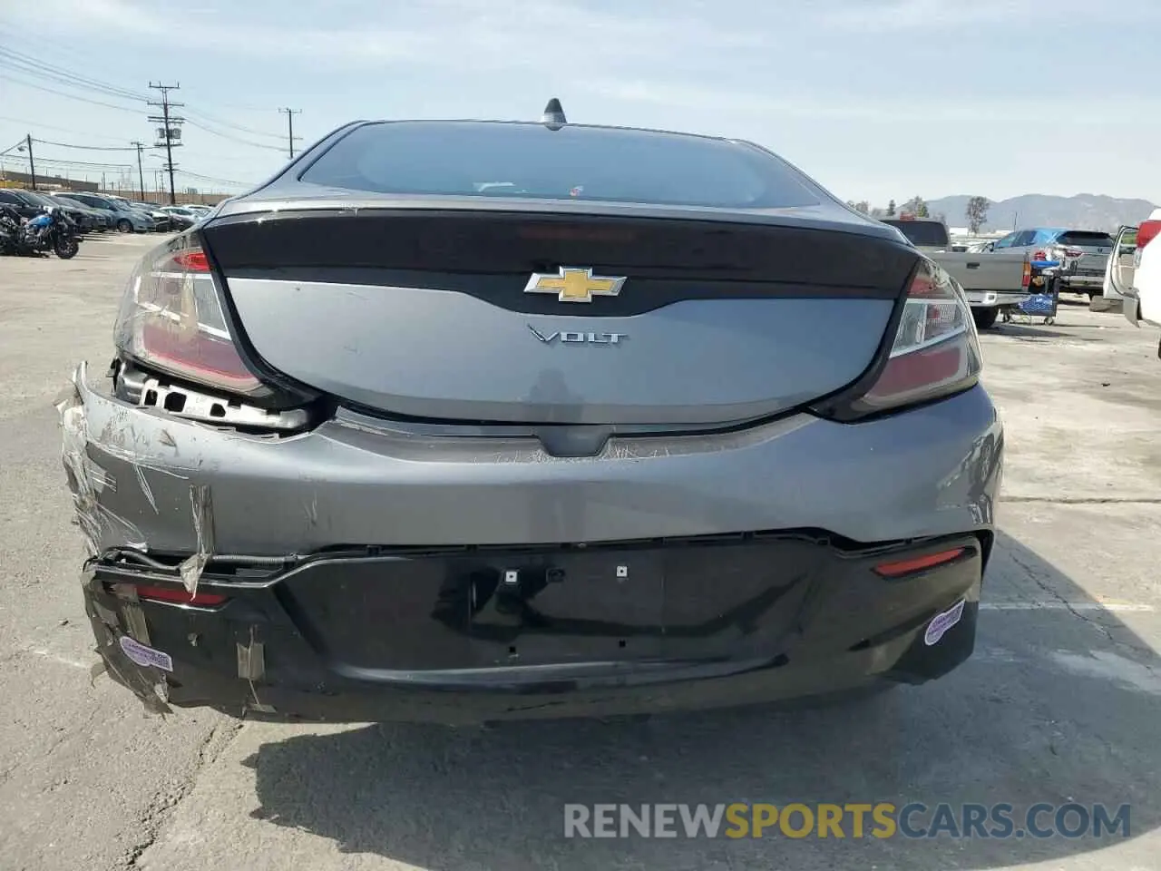 6 Photograph of a damaged car 1G1RC6S51KU127483 CHEVROLET VOLT 2019