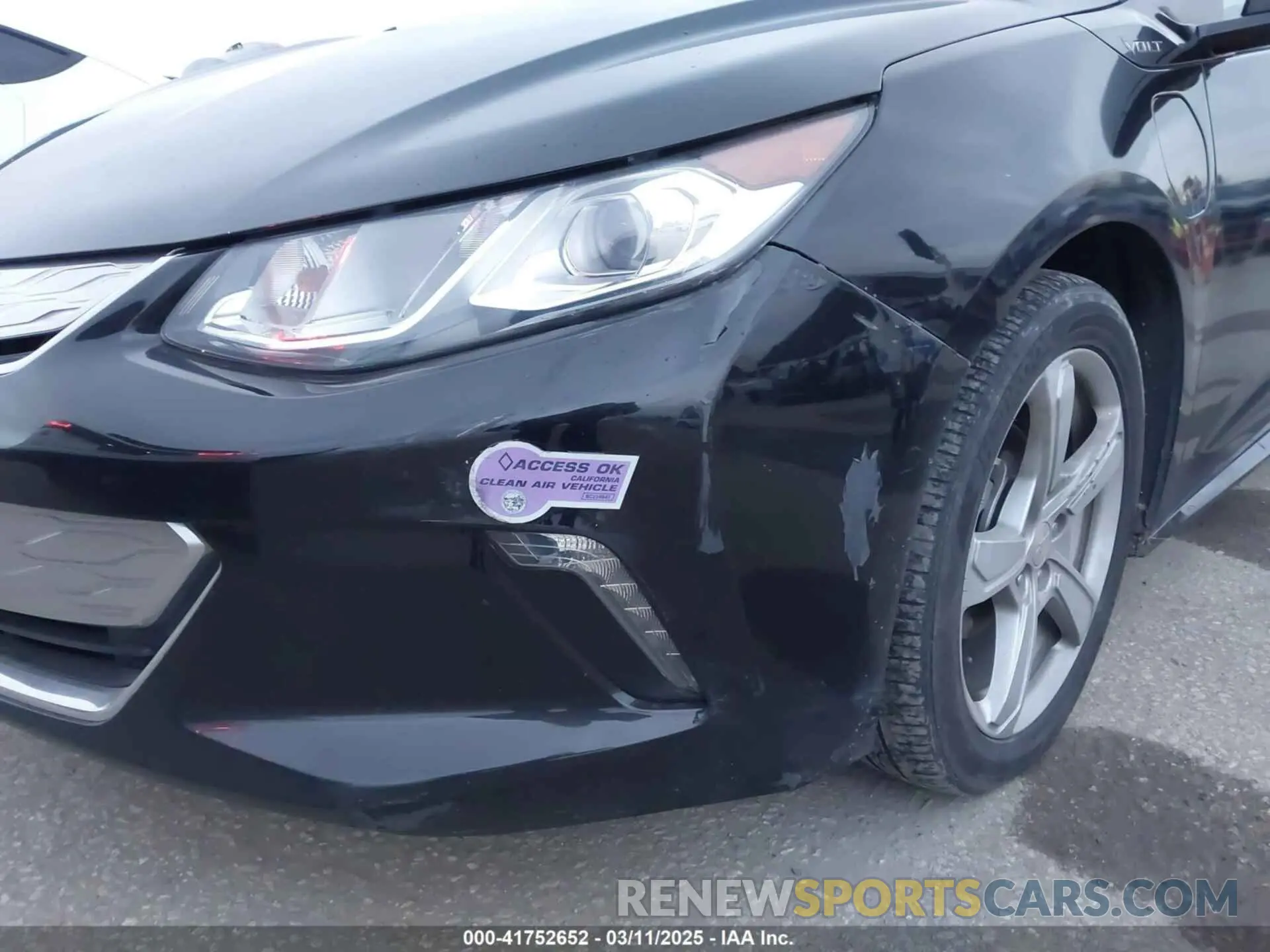 19 Photograph of a damaged car 1G1RC6S53KU114797 CHEVROLET VOLT 2019