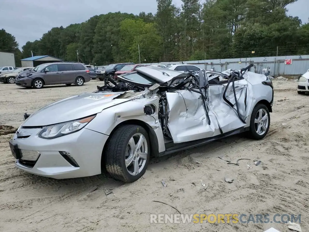 1 Photograph of a damaged car 1G1RC6S57KU119372 CHEVROLET VOLT 2019
