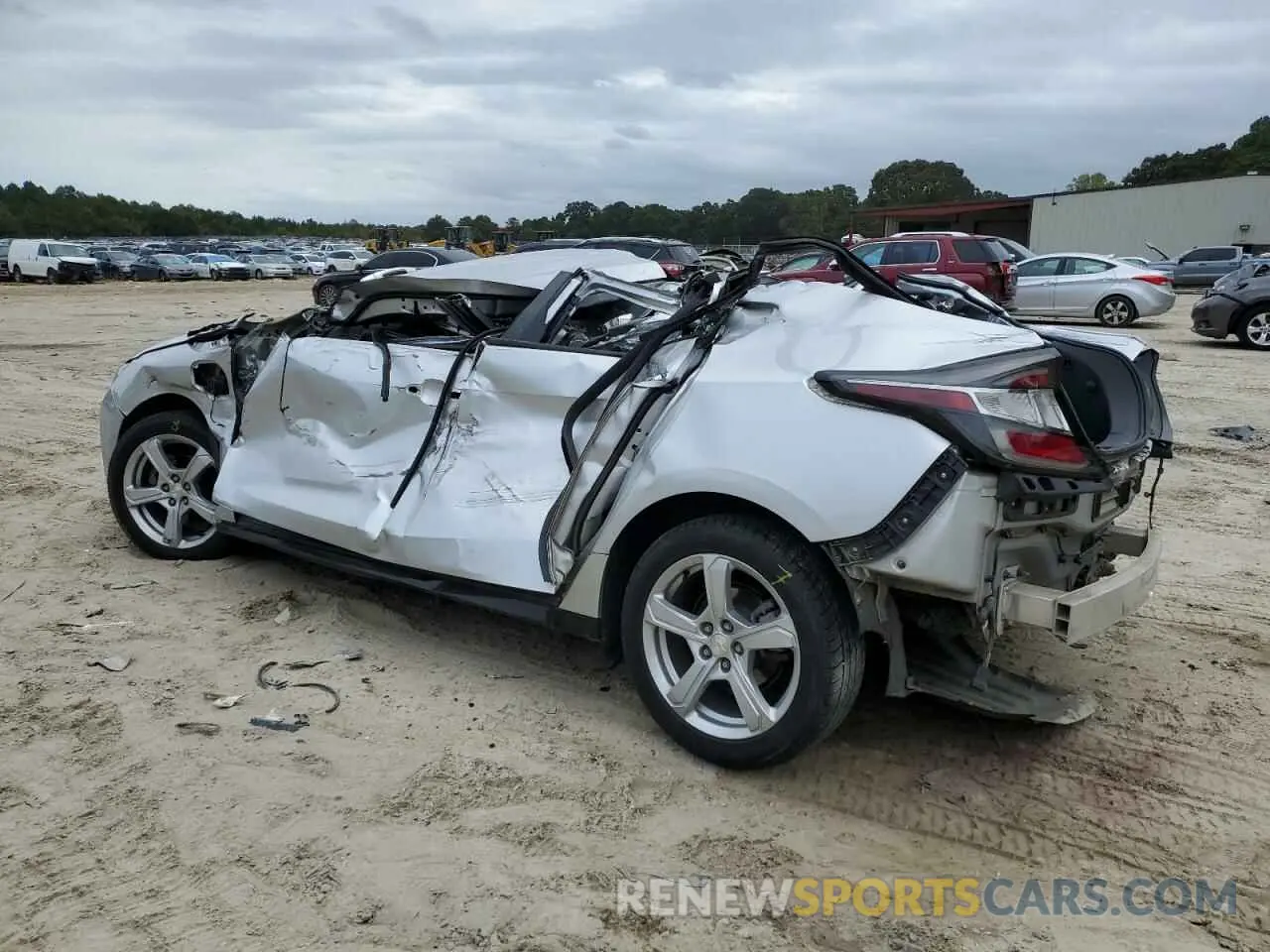2 Photograph of a damaged car 1G1RC6S57KU119372 CHEVROLET VOLT 2019