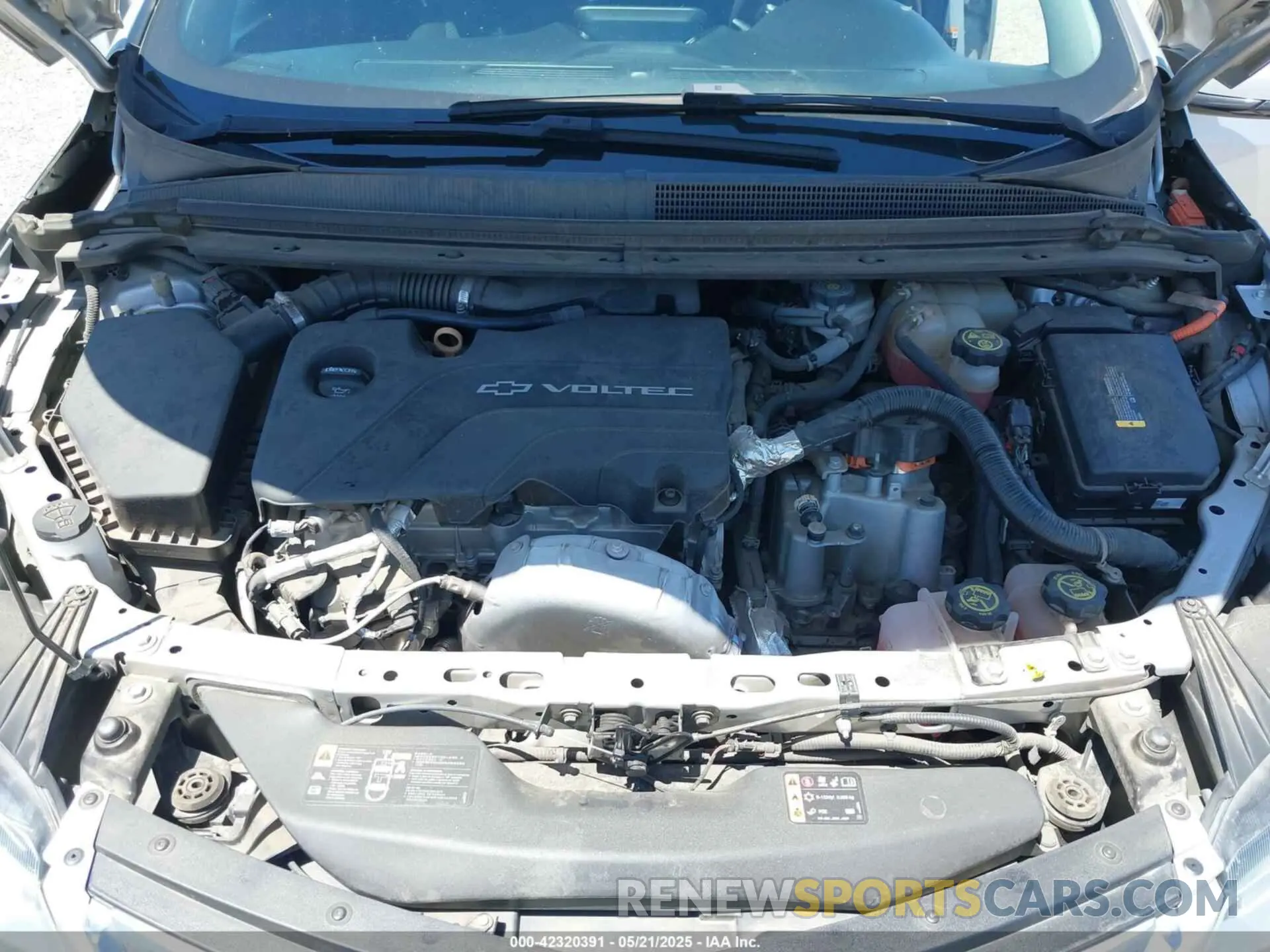 10 Photograph of a damaged car 1G1RC6S57KU128671 CHEVROLET VOLT 2019