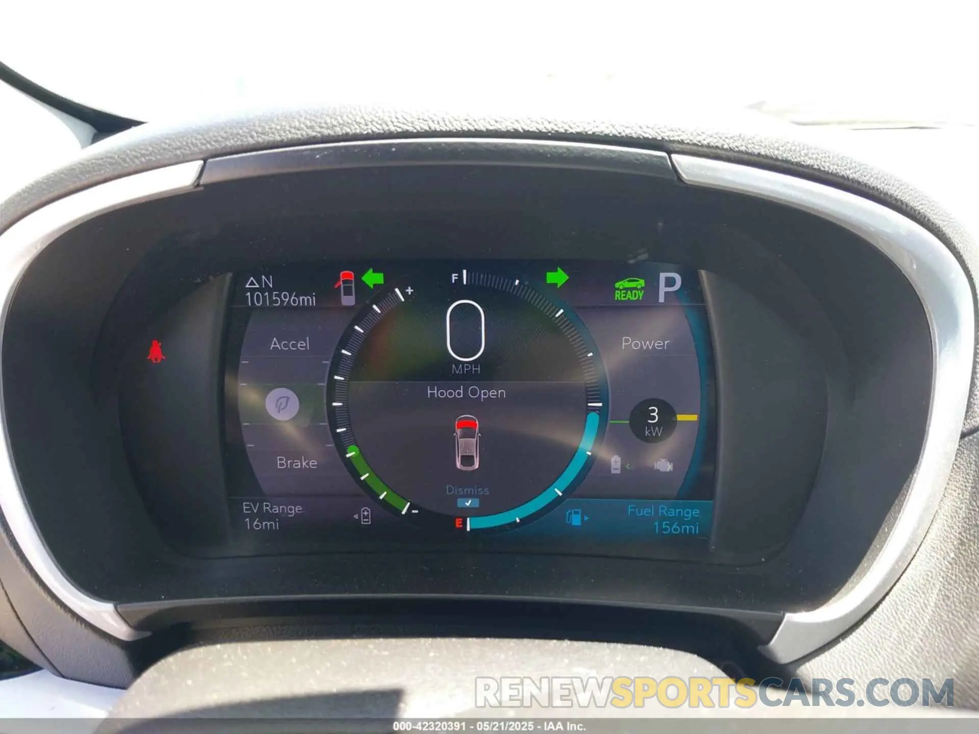 7 Photograph of a damaged car 1G1RC6S57KU128671 CHEVROLET VOLT 2019