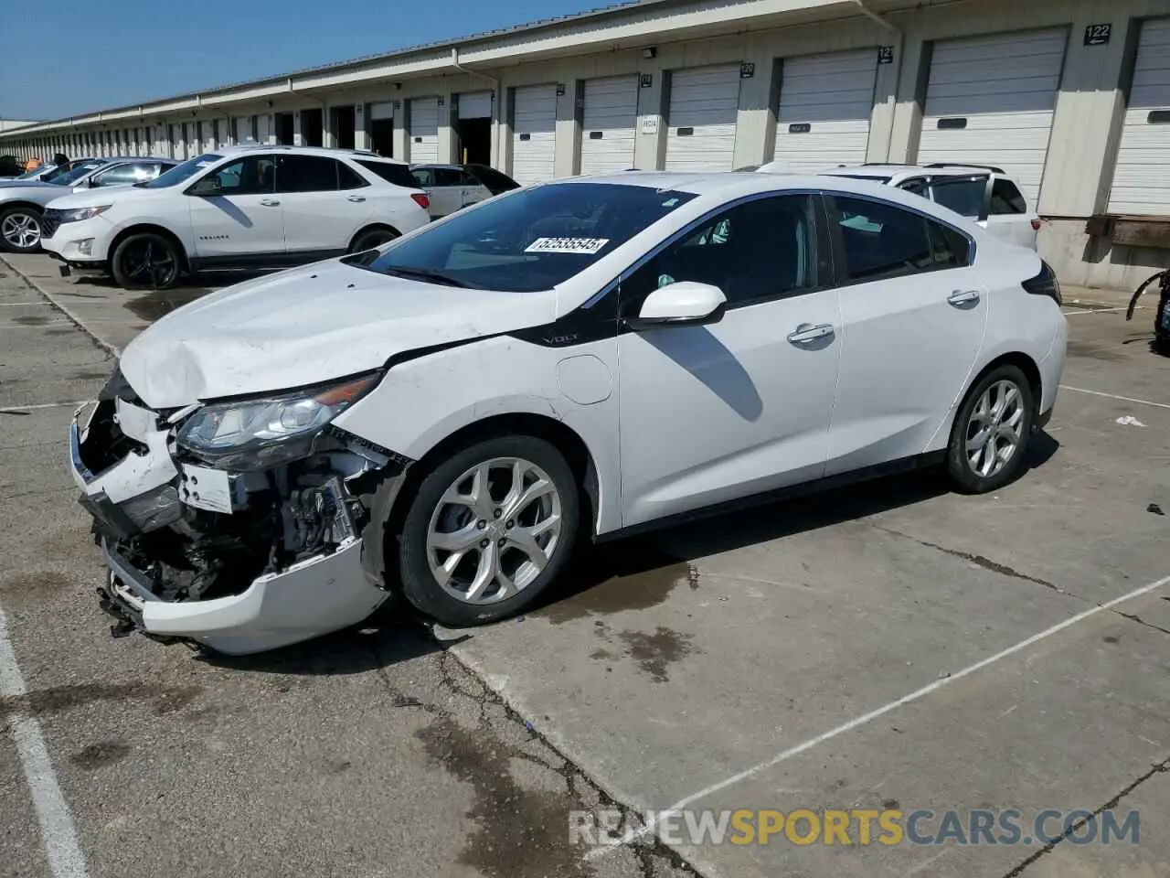 1 Photograph of a damaged car 1G1RD6S52KU126940 CHEVROLET VOLT 2019