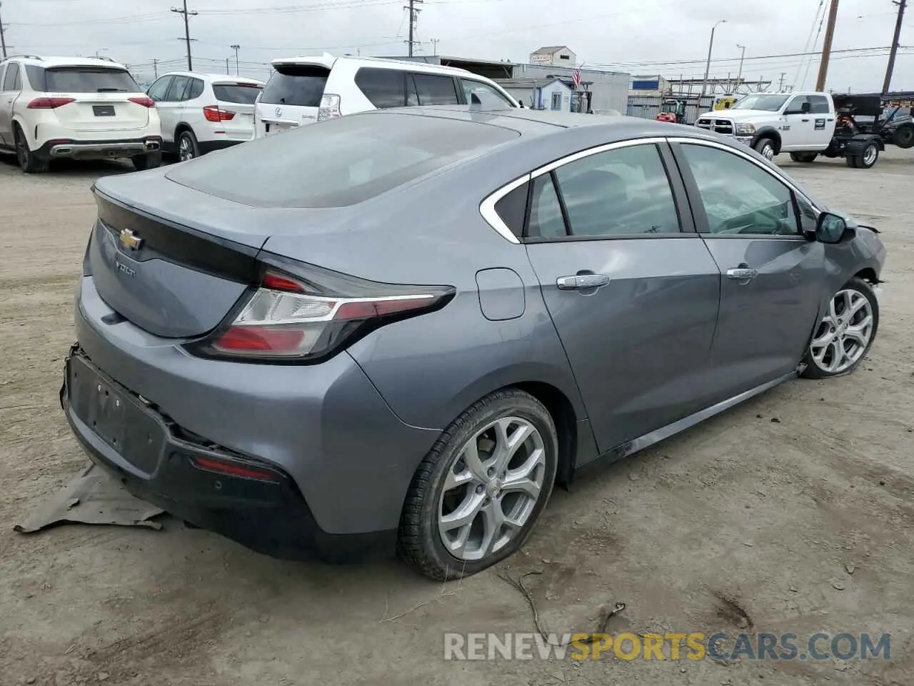 3 Photograph of a damaged car 1G1RD6S59KU111674 CHEVROLET VOLT 2019