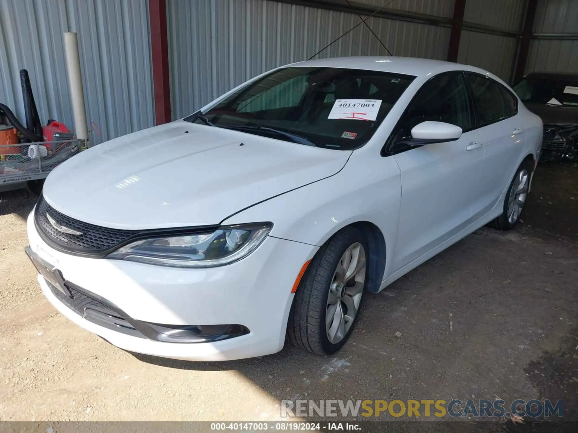 2 Photograph of a damaged car 1C3CCCDG4GN135724 CHRYSLER 200 2016