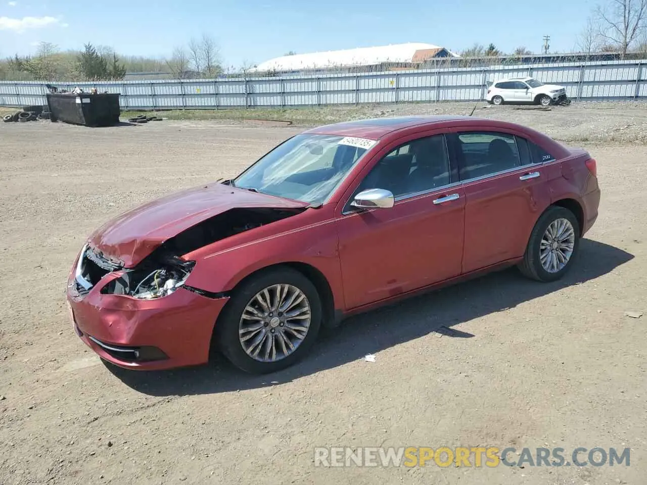 1 Photograph of a damaged car 1C3BC2FG4BN527145 CHRYSLER 200 2023