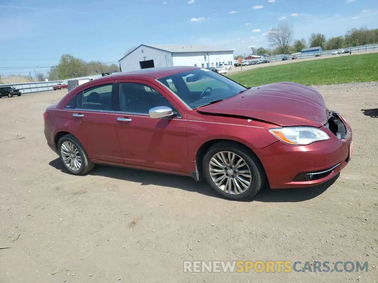 4 Photograph of a damaged car 1C3BC2FG4BN527145 CHRYSLER 200 2023