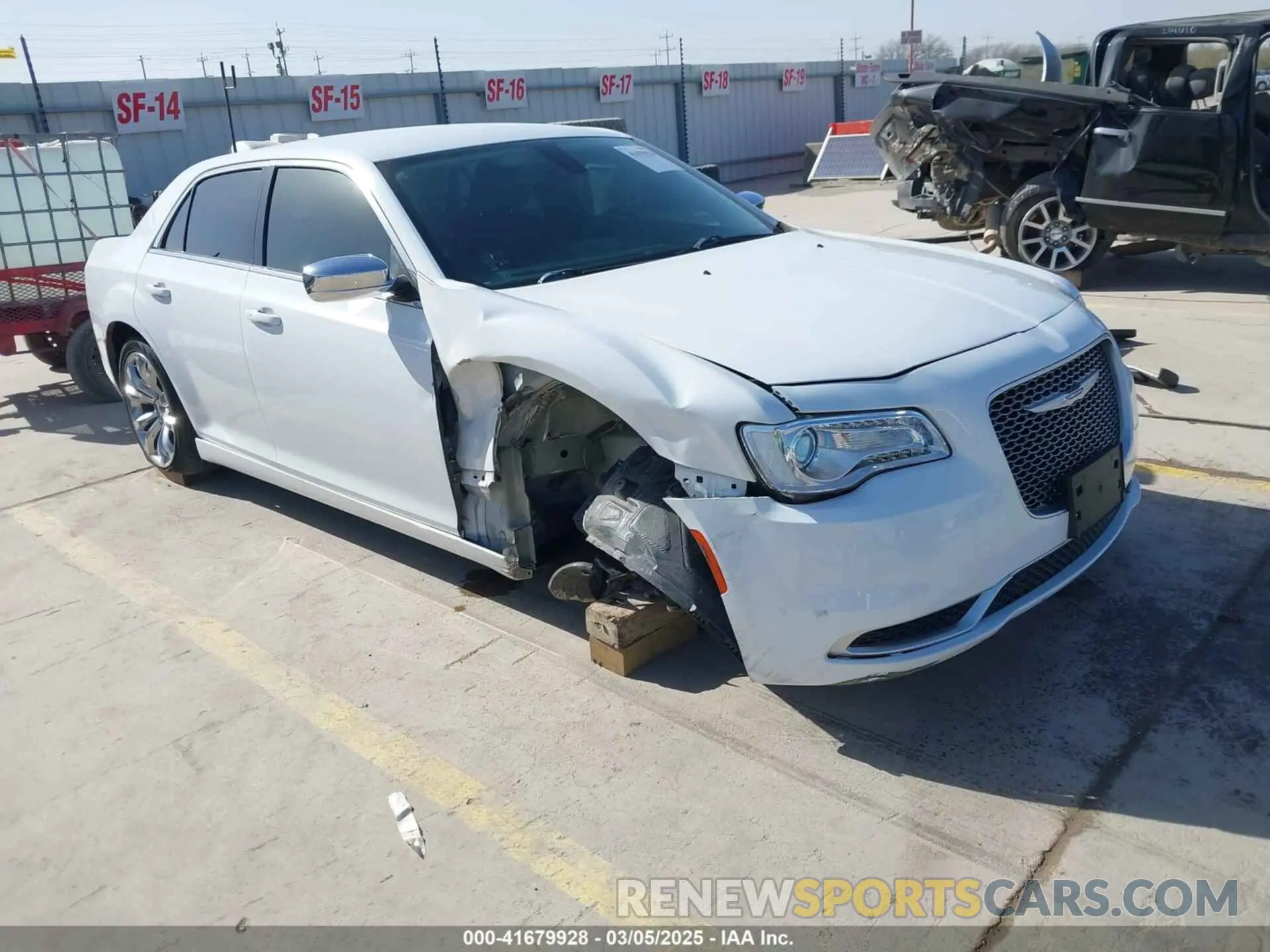 1 Photograph of a damaged car 2C3CCAAG0KH505545 CHRYSLER 300 2019