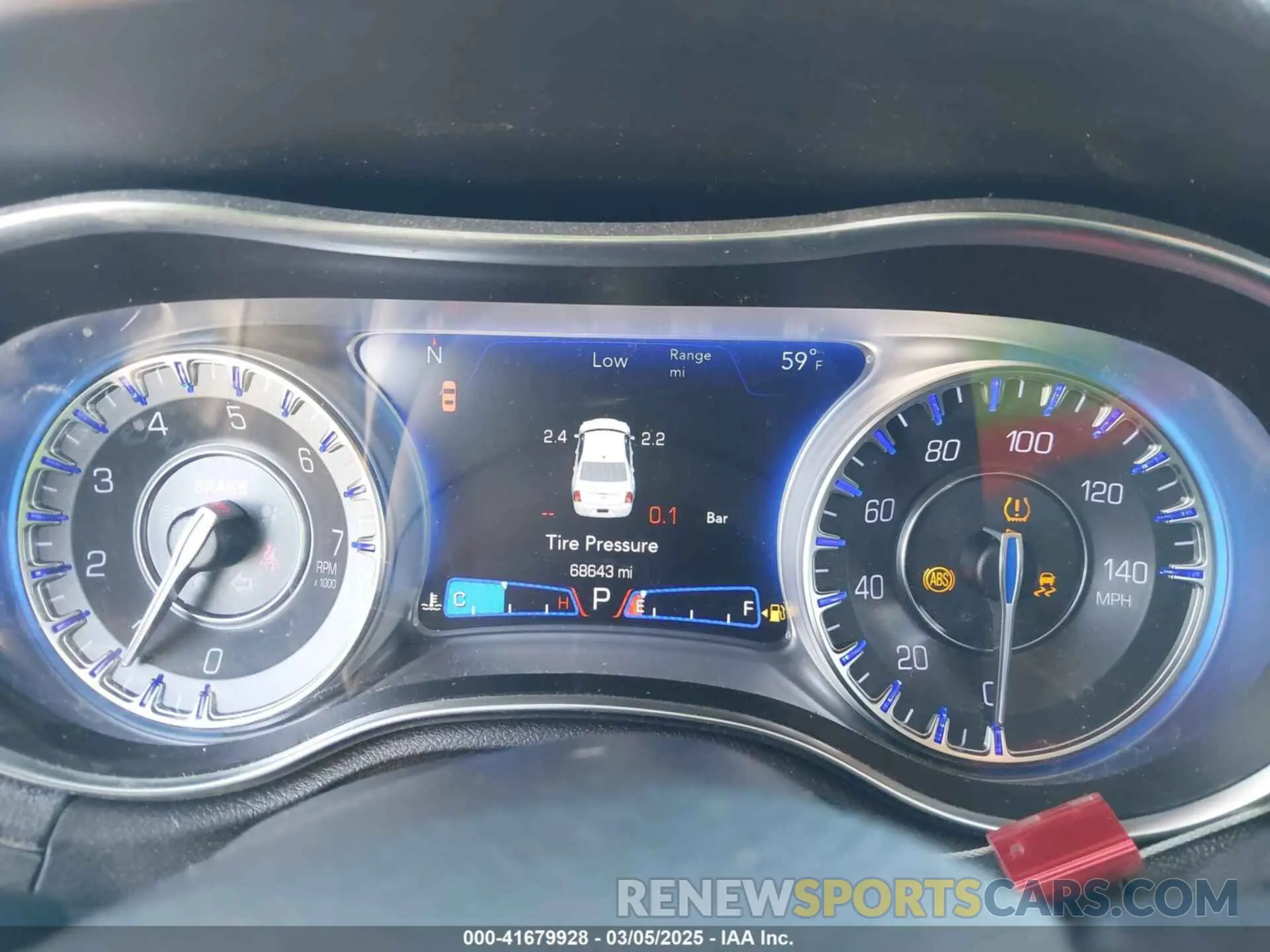 7 Photograph of a damaged car 2C3CCAAG0KH505545 CHRYSLER 300 2019