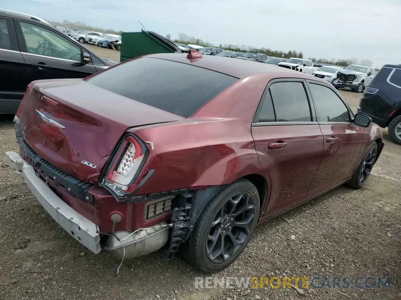 3 Photograph of a damaged car 2C3CCAAG1KH501567 CHRYSLER 300 2019