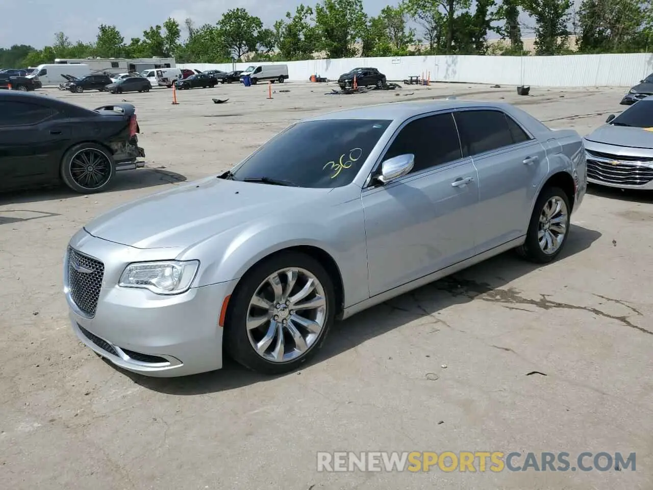 1 Photograph of a damaged car 2C3CCAAG1KH660363 CHRYSLER 300 2019