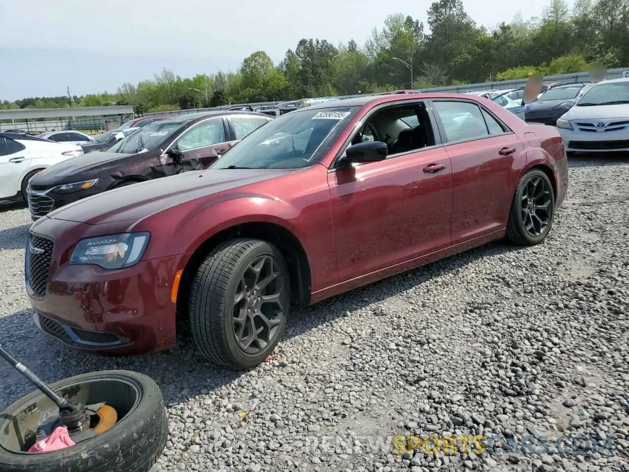 1 Photograph of a damaged car 2C3CCAAG3KH582510 CHRYSLER 300 2019