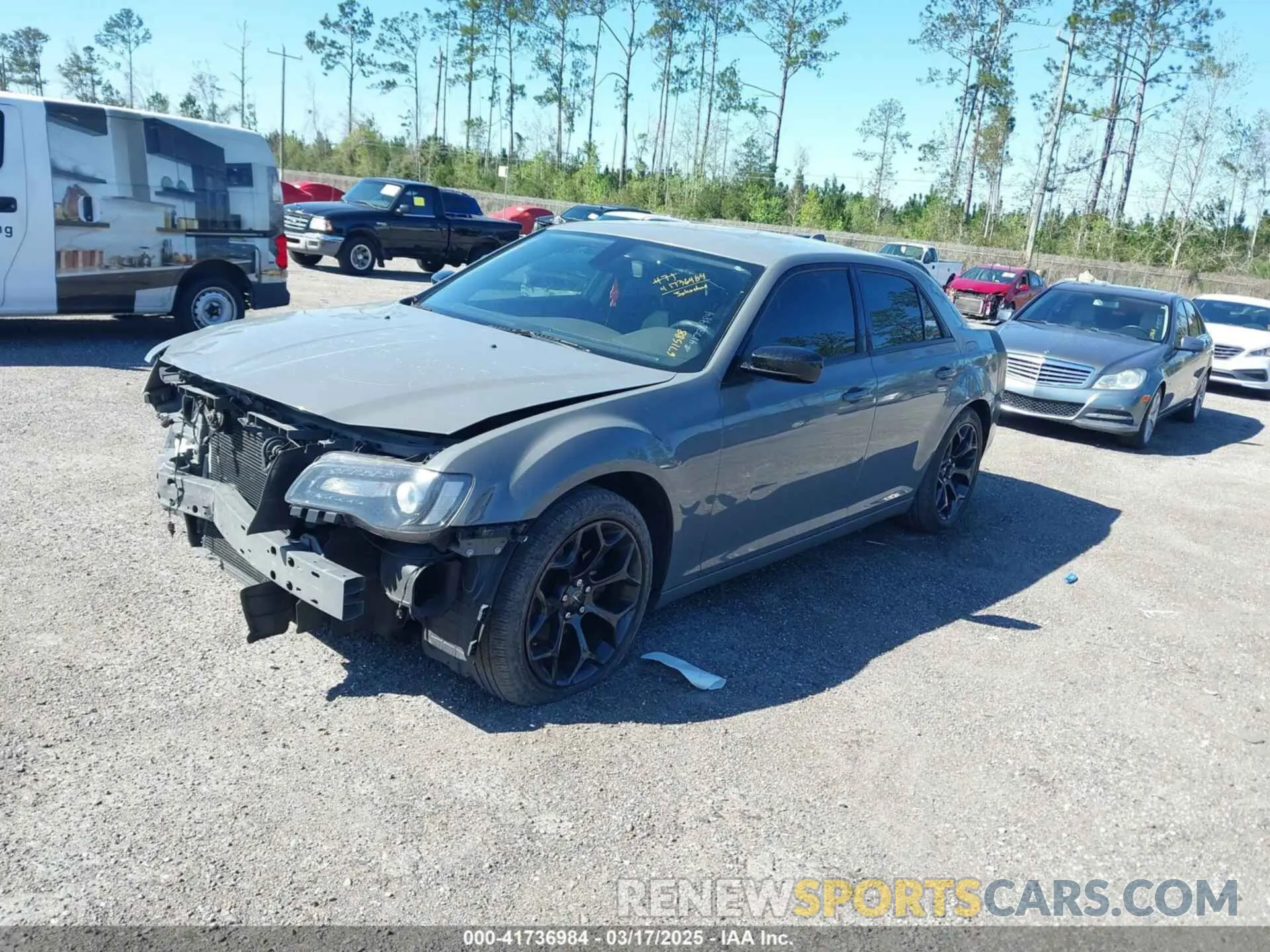 2 Photograph of a damaged car 2C3CCAAG3KH671588 CHRYSLER 300 2019