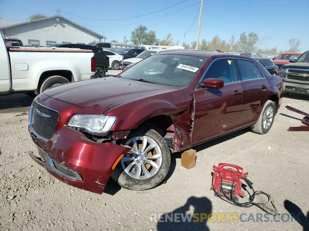 1 Photograph of a damaged car 2C3CCAAG6KH601731 CHRYSLER 300 2019