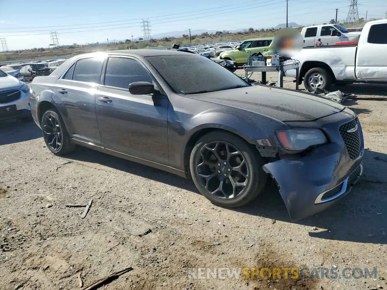 4 Photograph of a damaged car 2C3CCAAG8KH511688 CHRYSLER 300 2019