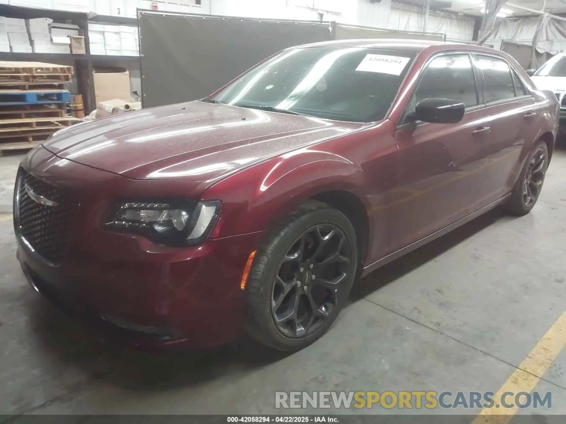 2 Photograph of a damaged car 2C3CCAAG8KH728870 CHRYSLER 300 2019