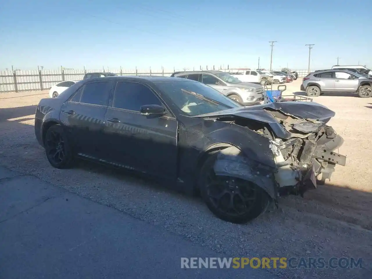 4 Photograph of a damaged car 2C3CCABG0KH738856 CHRYSLER 300 2019