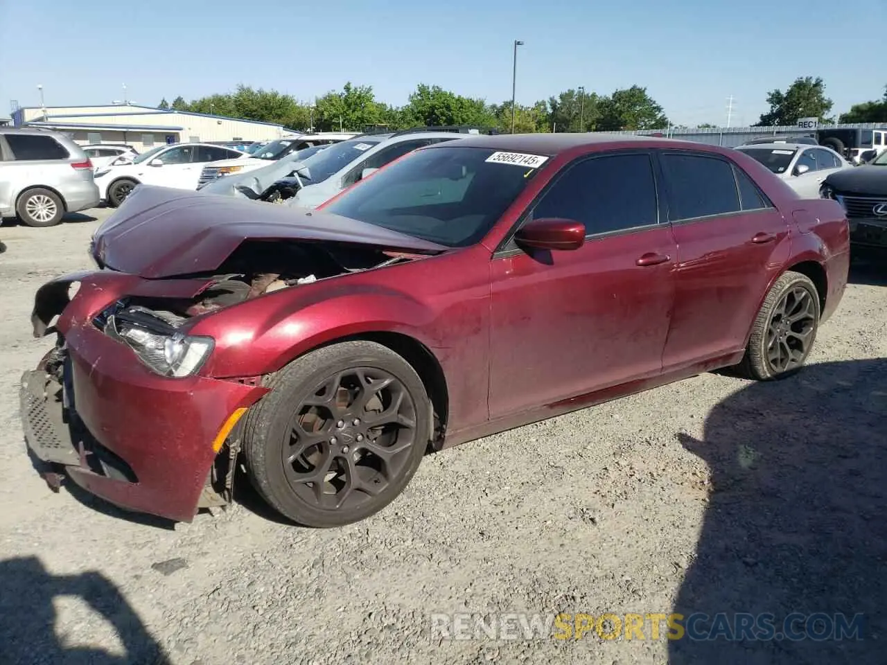 1 Photograph of a damaged car 2C3CCABG1KH618001 CHRYSLER 300 2019