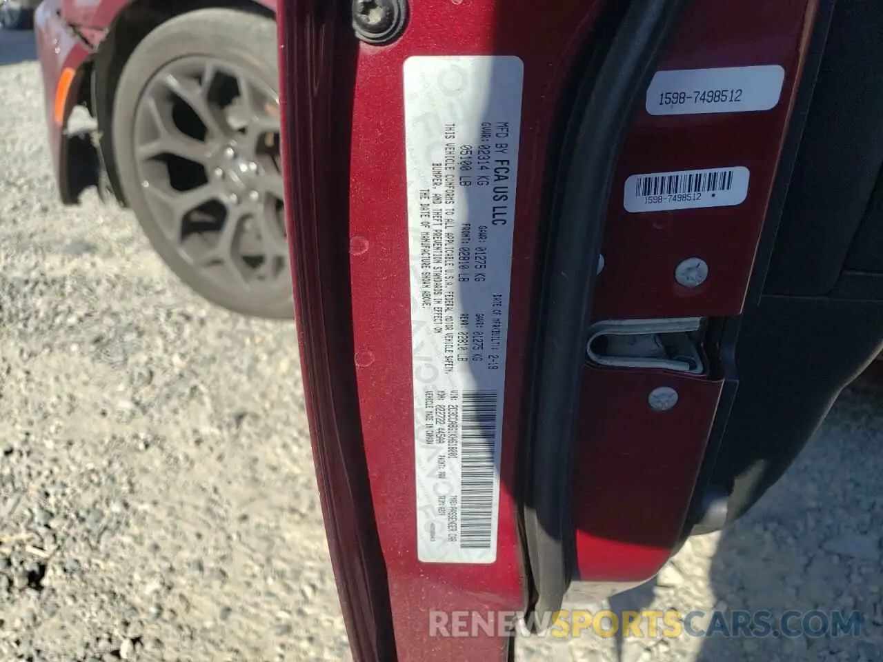 12 Photograph of a damaged car 2C3CCABG1KH618001 CHRYSLER 300 2019