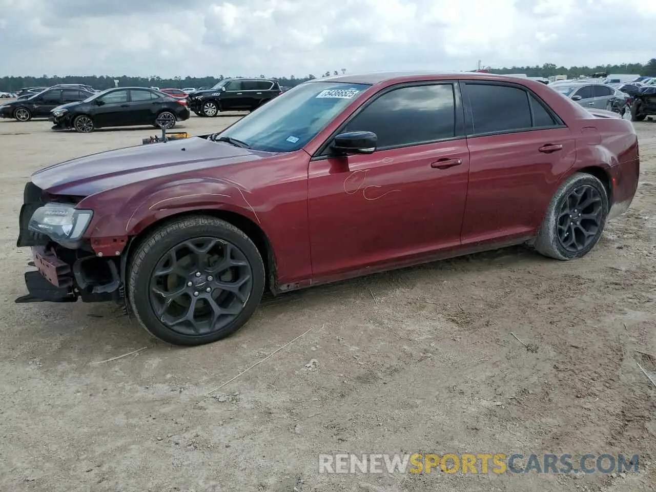 1 Photograph of a damaged car 2C3CCABG2KH507229 CHRYSLER 300 2019