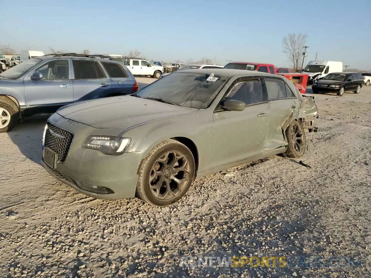 1 Photograph of a damaged car 2C3CCABG2KH628763 CHRYSLER 300 2019