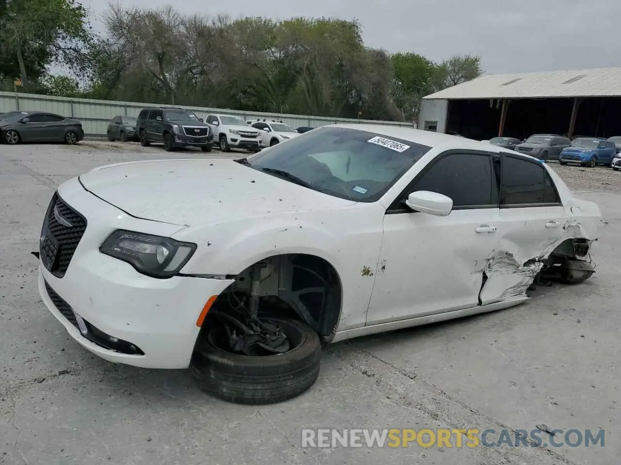 1 Photograph of a damaged car 2C3CCABG3KH566175 CHRYSLER 300 2019