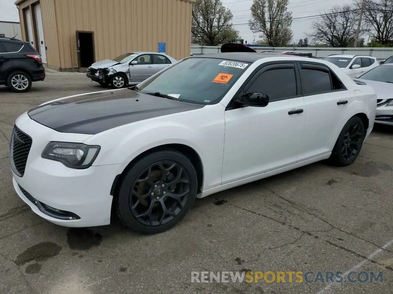 1 Photograph of a damaged car 2C3CCABG4KH618056 CHRYSLER 300 2019
