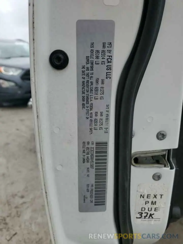 12 Photograph of a damaged car 2C3CCABG6KH515897 CHRYSLER 300 2019