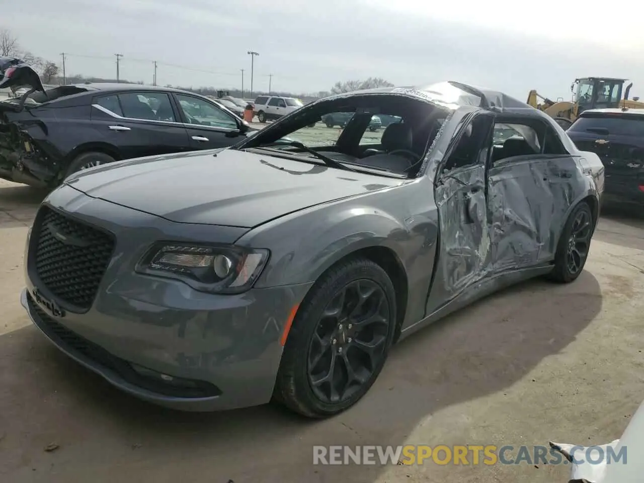 1 Photograph of a damaged car 2C3CCABG6KH516466 CHRYSLER 300 2019