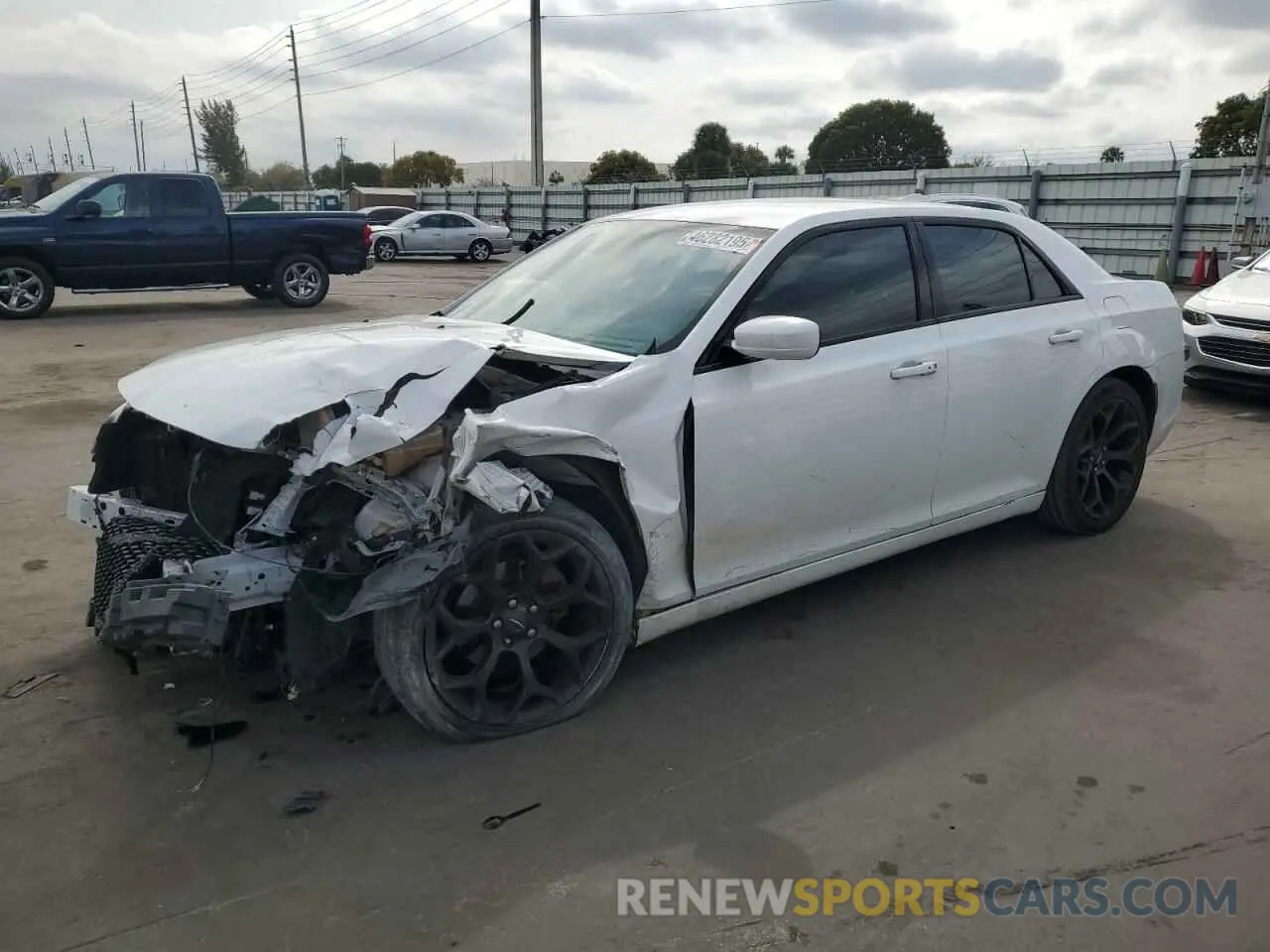 1 Photograph of a damaged car 2C3CCABG7KH538833 CHRYSLER 300 2019