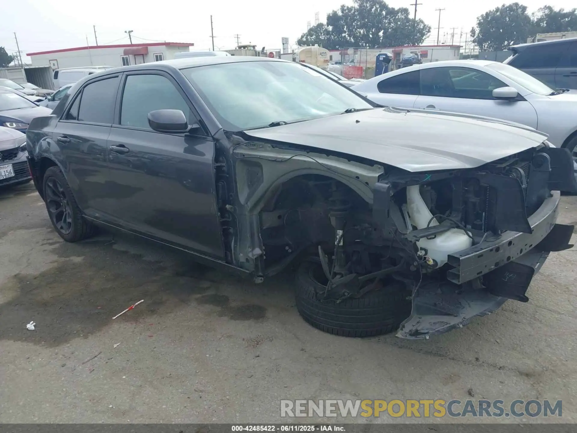 1 Photograph of a damaged car 2C3CCABG7KH562811 CHRYSLER 300 2019