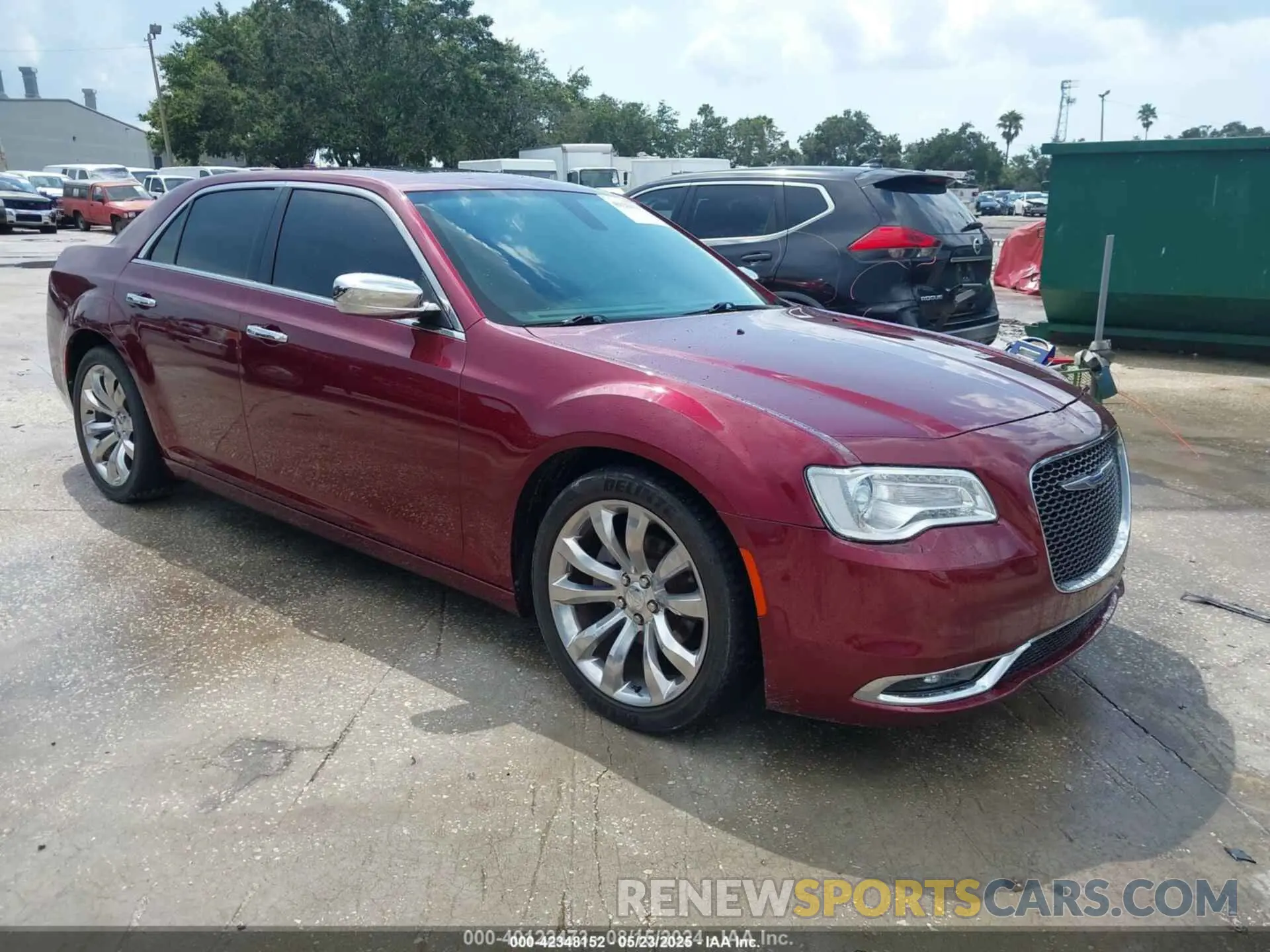 1 Photograph of a damaged car 2C3CCAEG0KH585777 CHRYSLER 300 2019