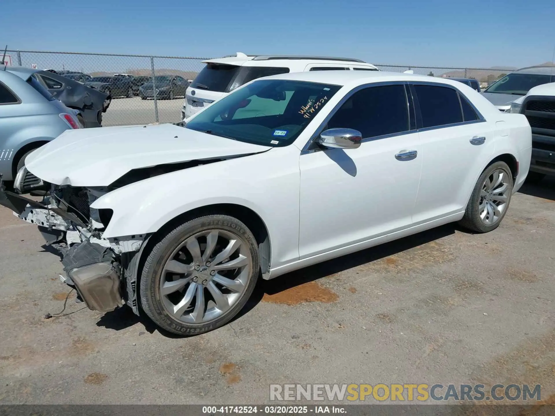14 Photograph of a damaged car 2C3CCAEG0KH614095 CHRYSLER 300 2019
