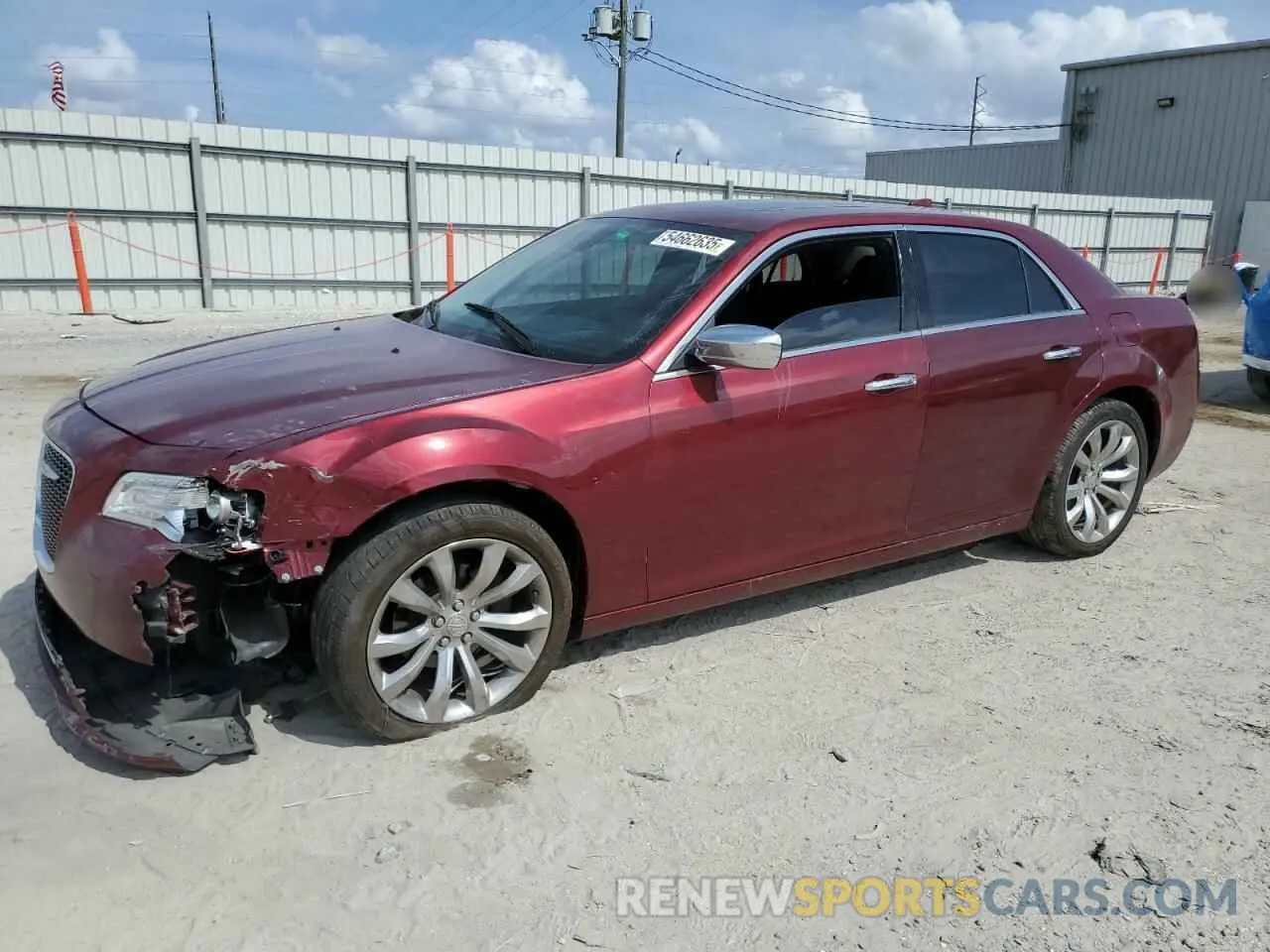 1 Photograph of a damaged car 2C3CCAEG1KH555560 CHRYSLER 300 2019