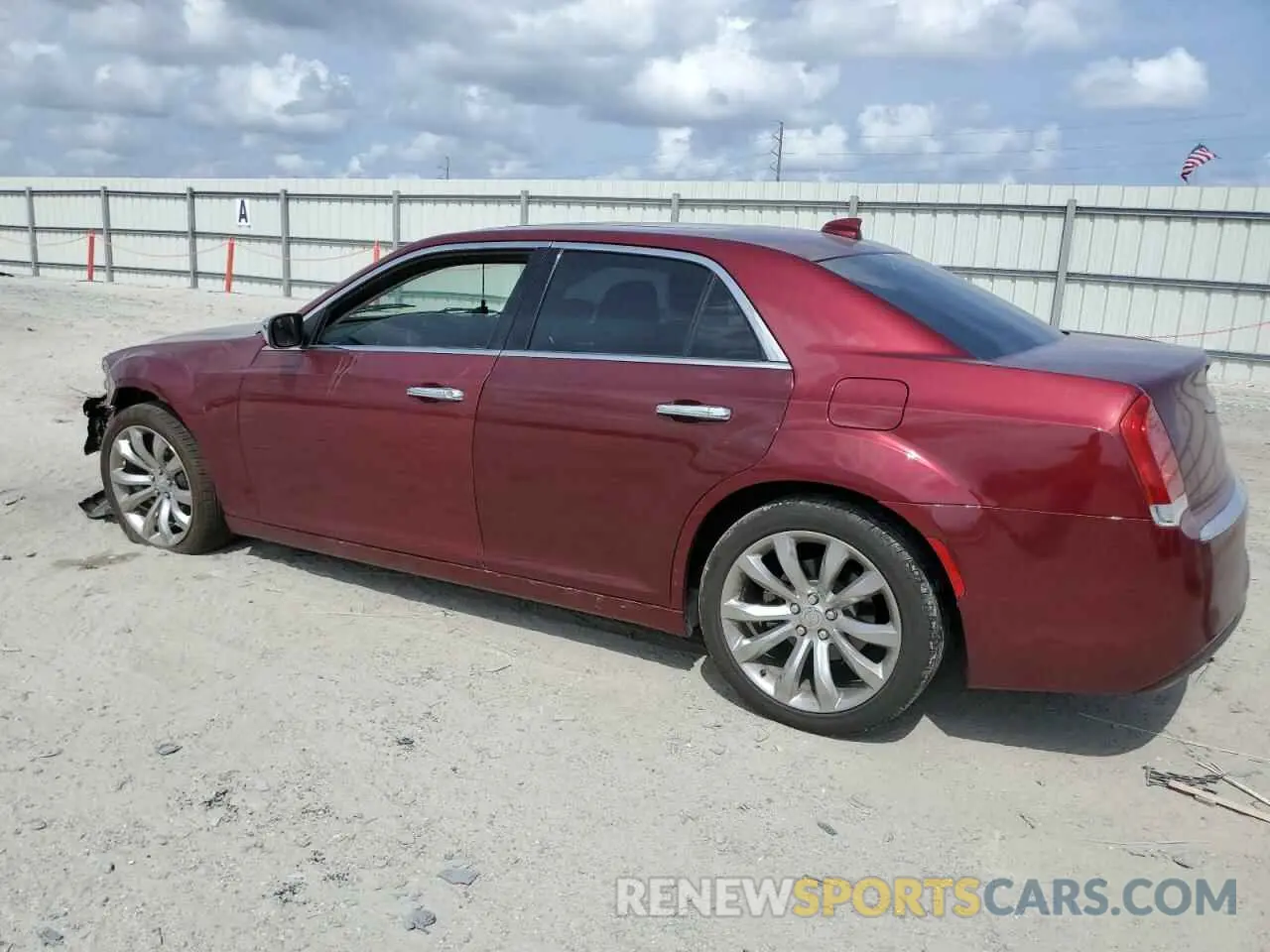 2 Photograph of a damaged car 2C3CCAEG1KH555560 CHRYSLER 300 2019