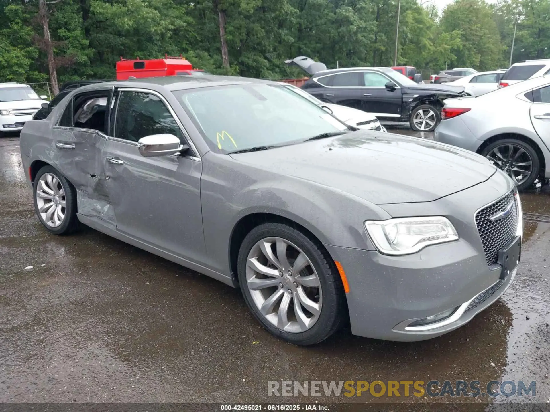 1 Photograph of a damaged car 2C3CCAEG2KH527931 CHRYSLER 300 2019