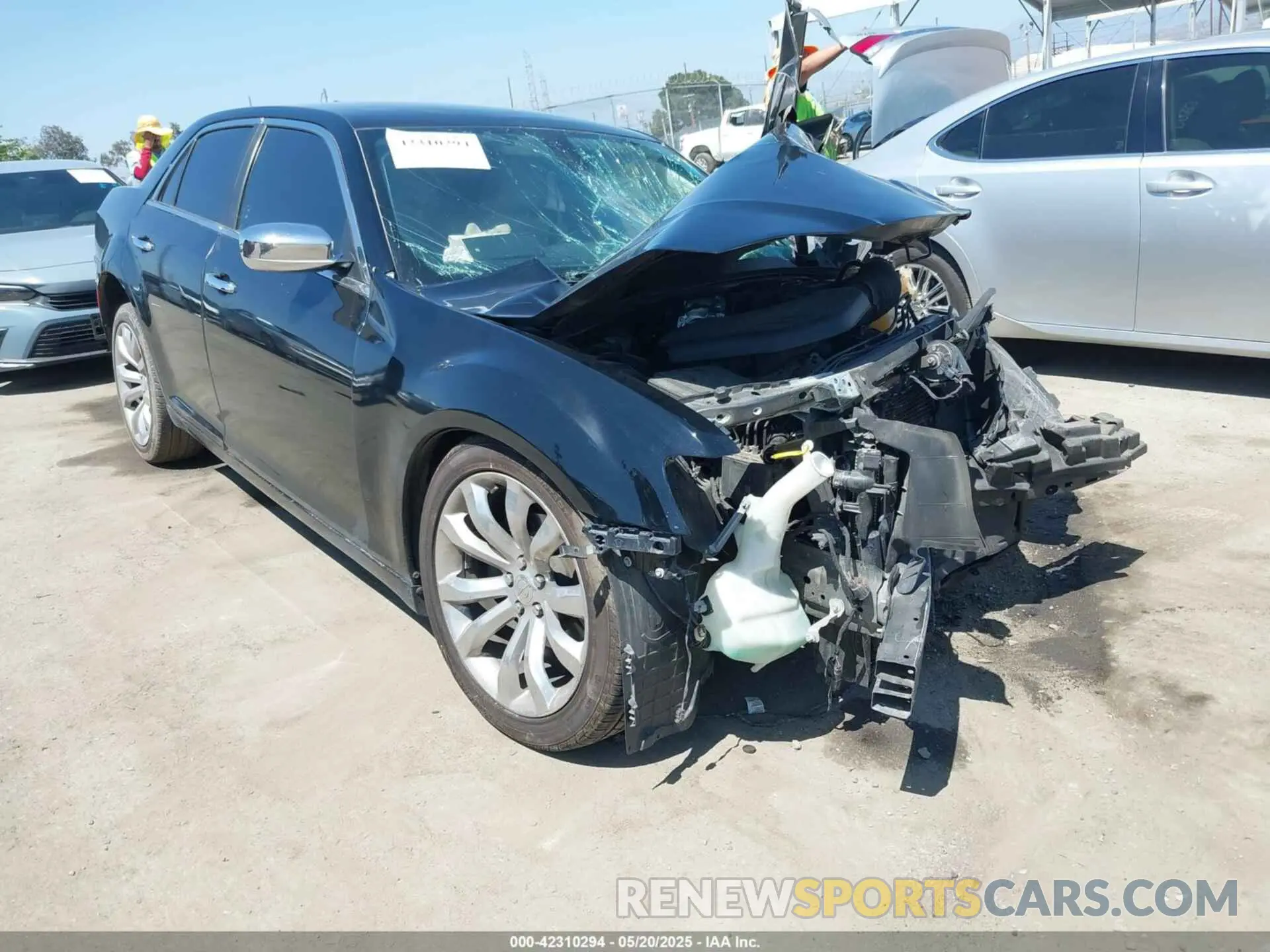 1 Photograph of a damaged car 2C3CCAEG2KH528304 CHRYSLER 300 2019