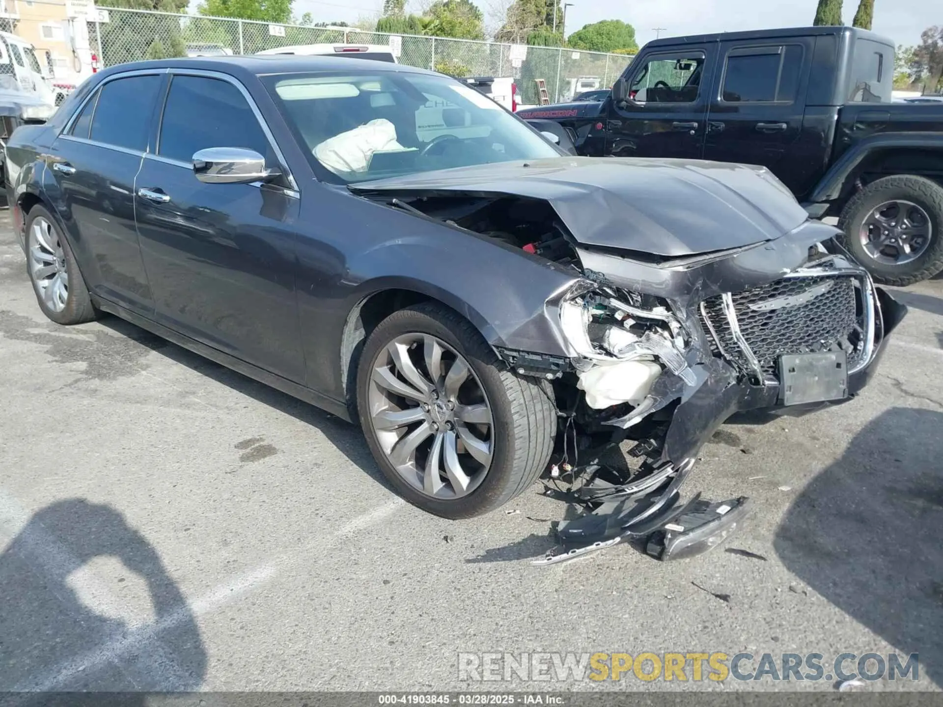 1 Photograph of a damaged car 2C3CCAEG2KH634218 CHRYSLER 300 2019