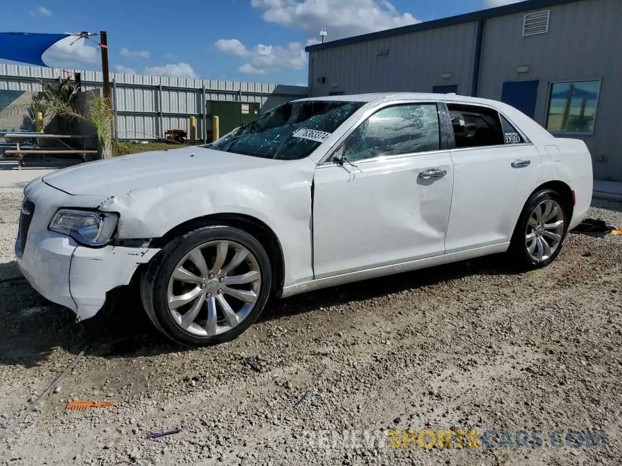 1 Photograph of a damaged car 2C3CCAEG2KH698078 CHRYSLER 300 2019