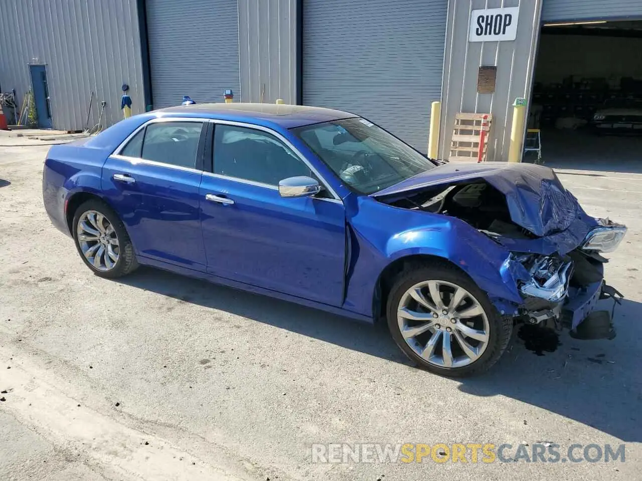 4 Photograph of a damaged car 2C3CCAEG2KH705854 CHRYSLER 300 2019