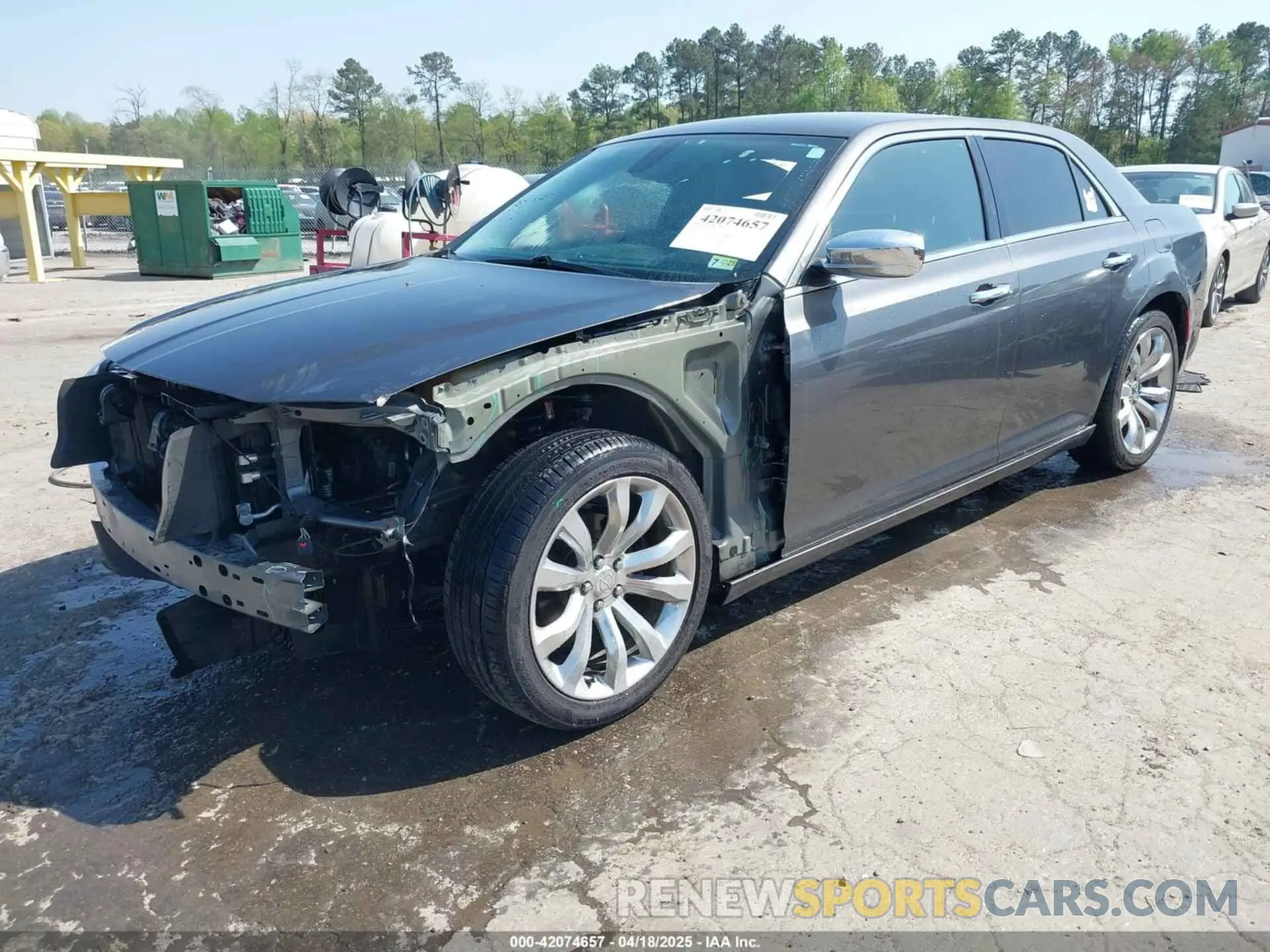 2 Photograph of a damaged car 2C3CCAEG3KH528585 CHRYSLER 300 2019