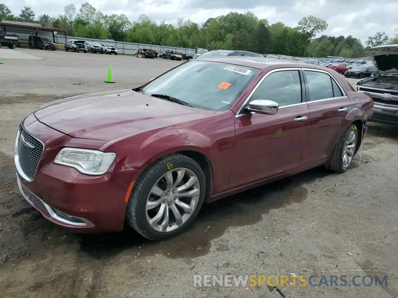 1 Photograph of a damaged car 2C3CCAEG3KH563014 CHRYSLER 300 2019