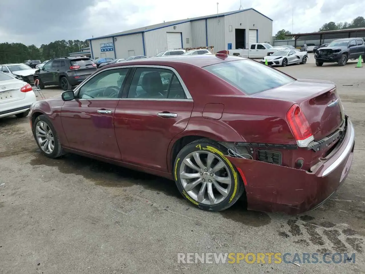 2 Photograph of a damaged car 2C3CCAEG3KH563014 CHRYSLER 300 2019