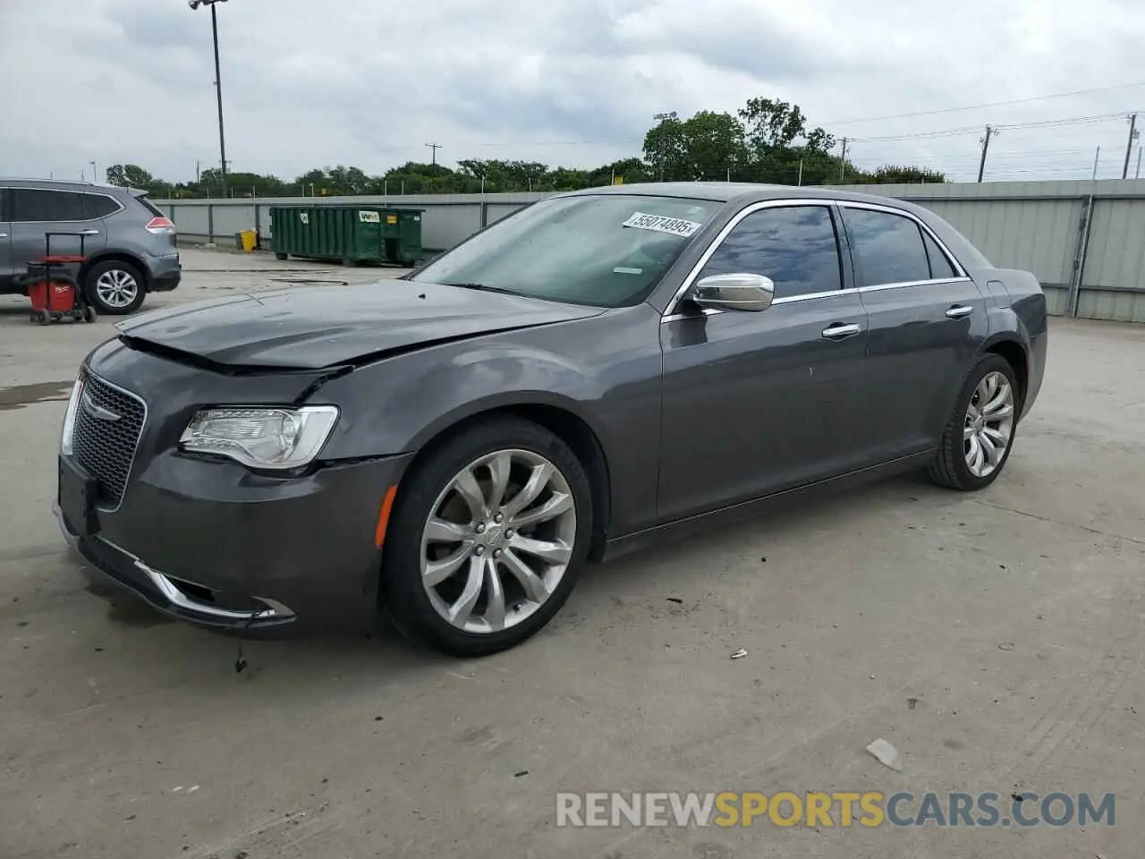 1 Photograph of a damaged car 2C3CCAEG3KH585899 CHRYSLER 300 2019