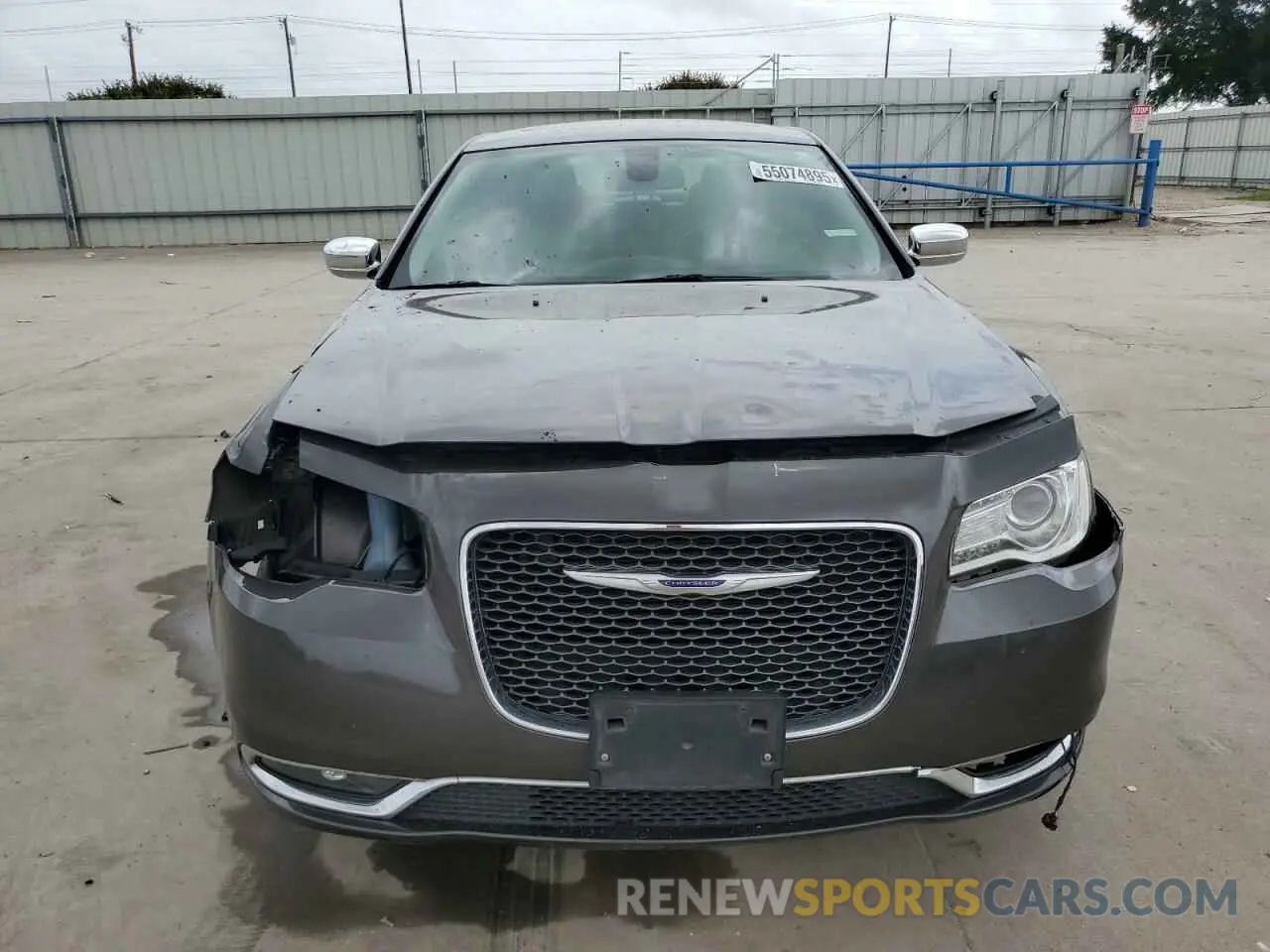 5 Photograph of a damaged car 2C3CCAEG3KH585899 CHRYSLER 300 2019