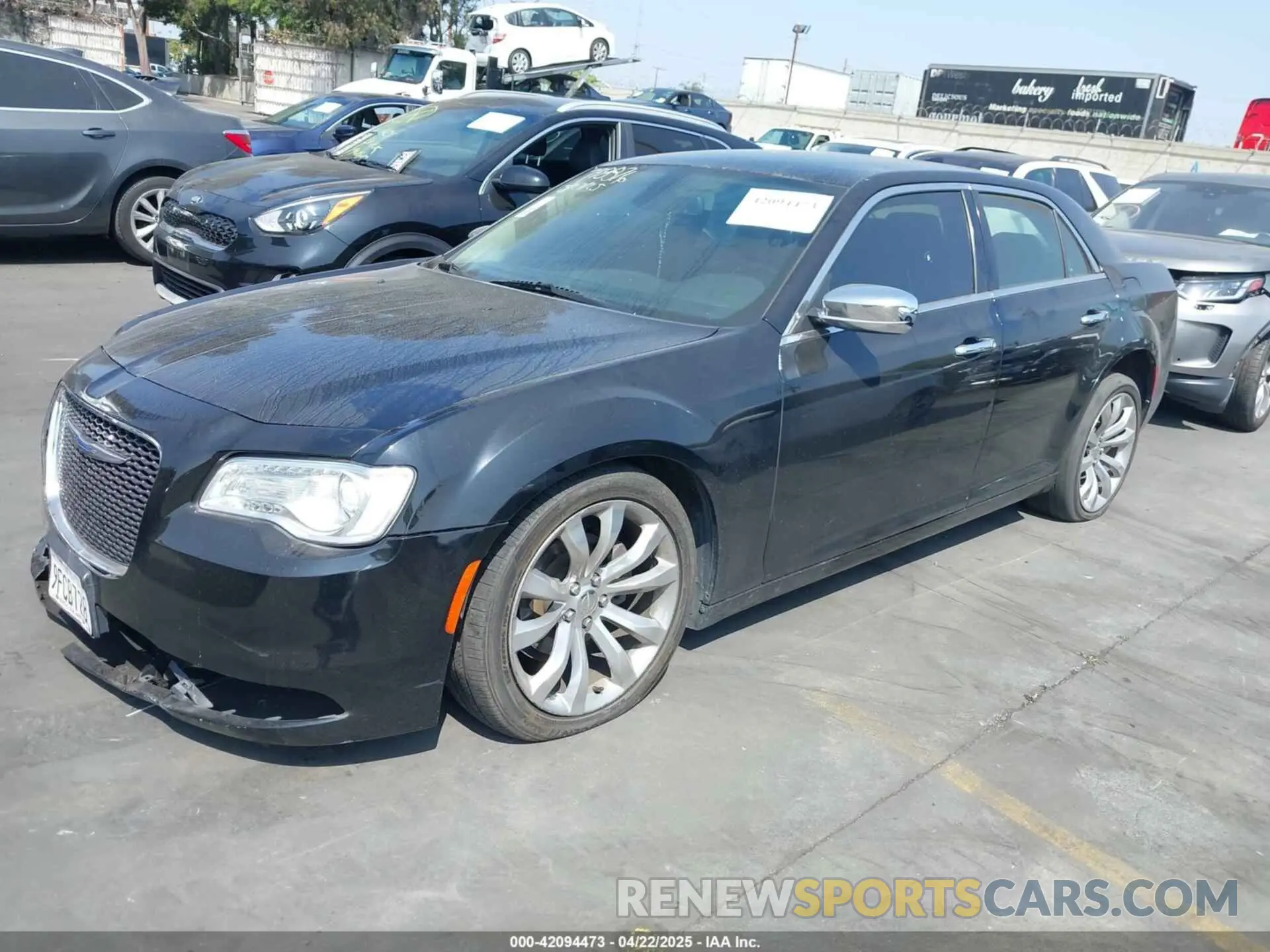 2 Photograph of a damaged car 2C3CCAEG3KH697988 CHRYSLER 300 2019