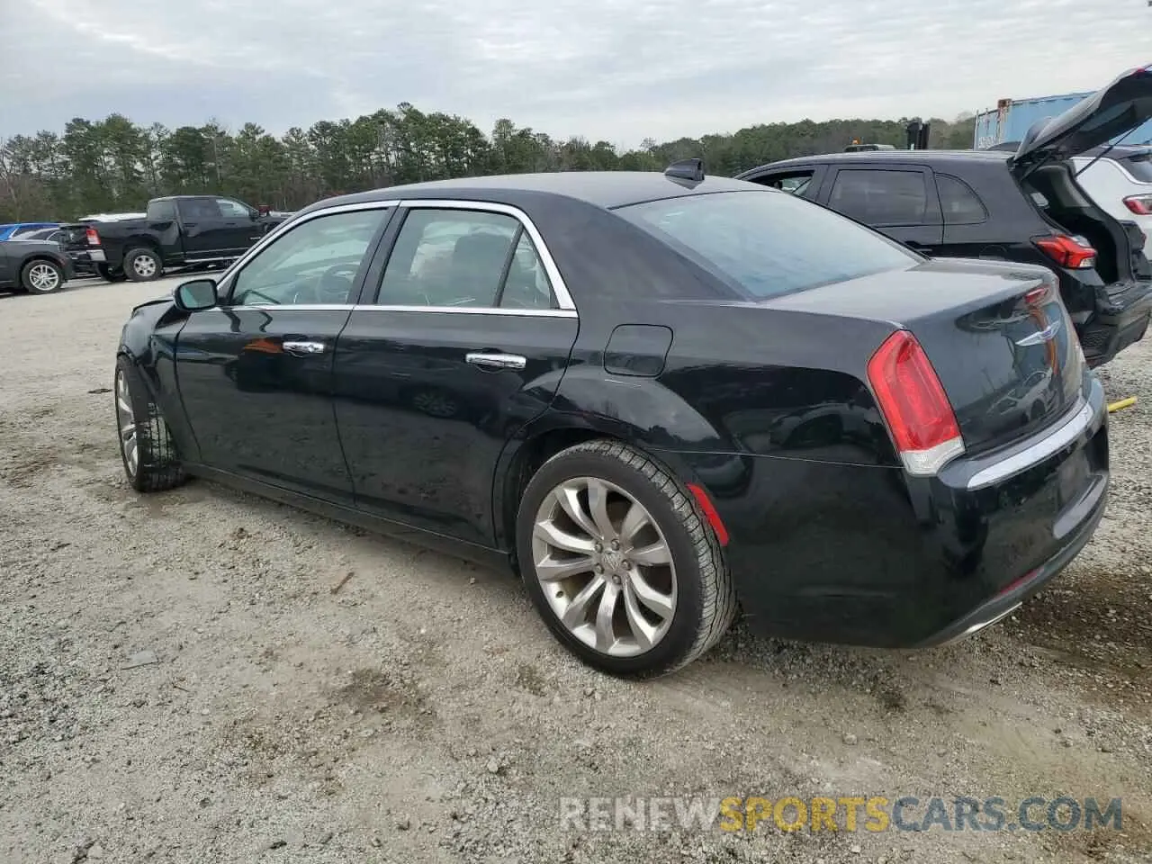 2 Photograph of a damaged car 2C3CCAEG5KH682649 CHRYSLER 300 2019